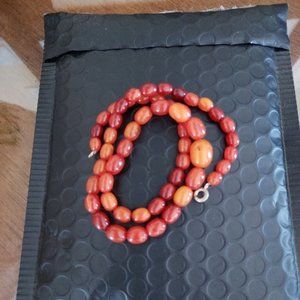 Cherry Amber Necklace
